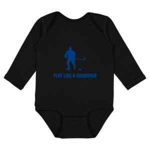 Infant Fine Jersey Long Sleeve Bodysuit Thumbnail