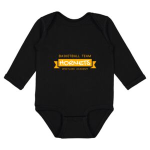 Infant Fine Jersey Long Sleeve Bodysuit Thumbnail