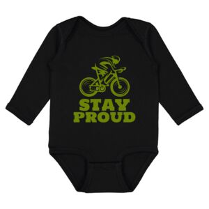 Infant Fine Jersey Long Sleeve Bodysuit Thumbnail