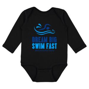 Infant Fine Jersey Long Sleeve Bodysuit Thumbnail
