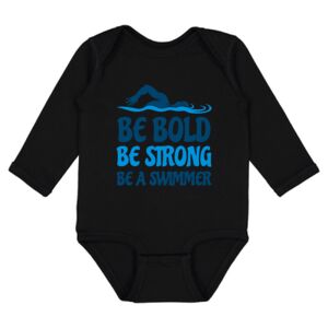 Infant Fine Jersey Long Sleeve Bodysuit Thumbnail
