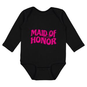 Infant Fine Jersey Long Sleeve Bodysuit Thumbnail
