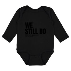Infant Fine Jersey Long Sleeve Bodysuit Thumbnail