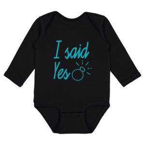 Infant Fine Jersey Long Sleeve Bodysuit Thumbnail