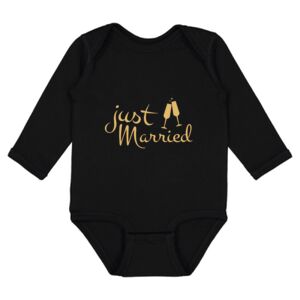 Infant Fine Jersey Long Sleeve Bodysuit Thumbnail
