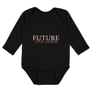 Infant Fine Jersey Long Sleeve Bodysuit Thumbnail