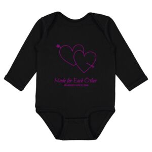 Infant Fine Jersey Long Sleeve Bodysuit Thumbnail