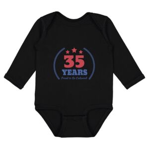 Infant Fine Jersey Long Sleeve Bodysuit Thumbnail
