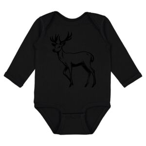 Infant Fine Jersey Long Sleeve Bodysuit Thumbnail