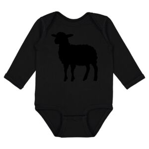 Infant Fine Jersey Long Sleeve Bodysuit Thumbnail