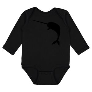 Infant Fine Jersey Long Sleeve Bodysuit Thumbnail