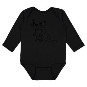Infant Fine Jersey Long Sleeve Bodysuit Thumbnail