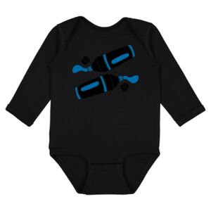 Infant Fine Jersey Long Sleeve Bodysuit Thumbnail