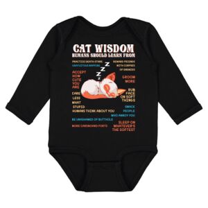 Infant Fine Jersey Long Sleeve Bodysuit Thumbnail