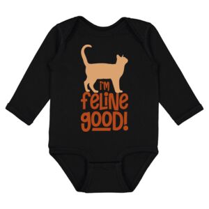 Infant Fine Jersey Long Sleeve Bodysuit Thumbnail