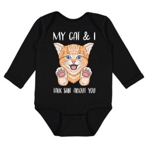 Infant Fine Jersey Long Sleeve Bodysuit Thumbnail