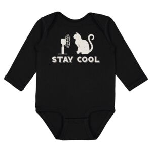 Infant Fine Jersey Long Sleeve Bodysuit Thumbnail