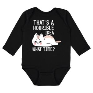 Infant Fine Jersey Long Sleeve Bodysuit Thumbnail