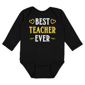 Infant Fine Jersey Long Sleeve Bodysuit Thumbnail
