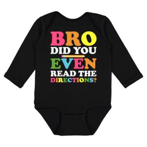 Infant Fine Jersey Long Sleeve Bodysuit Thumbnail