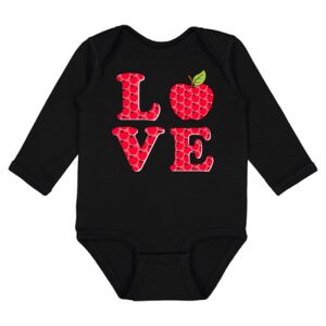 Infant Fine Jersey Long Sleeve Bodysuit Thumbnail