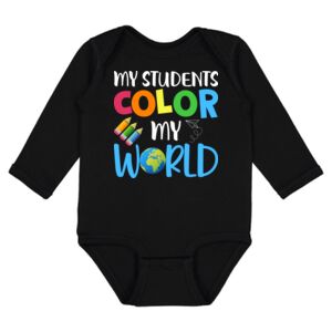 Infant Fine Jersey Long Sleeve Bodysuit Thumbnail