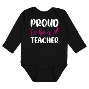 Infant Fine Jersey Long Sleeve Bodysuit Thumbnail