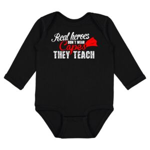 Infant Fine Jersey Long Sleeve Bodysuit Thumbnail