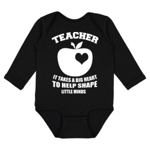 Infant Fine Jersey Long Sleeve Bodysuit Thumbnail