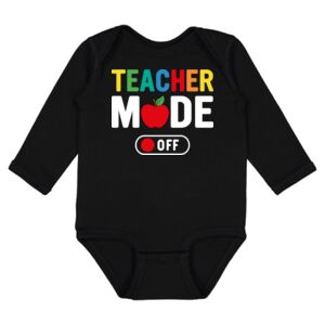 Infant Fine Jersey Long Sleeve Bodysuit Thumbnail