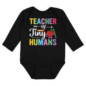 Infant Fine Jersey Long Sleeve Bodysuit Thumbnail