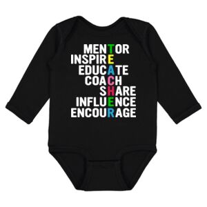 Infant Fine Jersey Long Sleeve Bodysuit Thumbnail