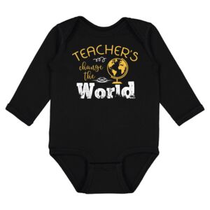 Infant Fine Jersey Long Sleeve Bodysuit Thumbnail