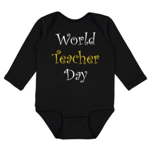 Infant Fine Jersey Long Sleeve Bodysuit Thumbnail