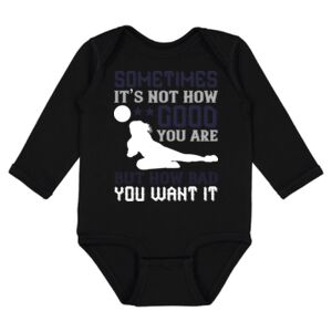 Infant Fine Jersey Long Sleeve Bodysuit Thumbnail
