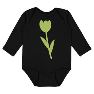 Infant Fine Jersey Long Sleeve Bodysuit Thumbnail