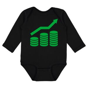 Infant Fine Jersey Long Sleeve Bodysuit Thumbnail