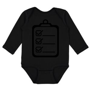 Infant Fine Jersey Long Sleeve Bodysuit Thumbnail