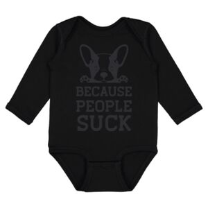 Infant Fine Jersey Long Sleeve Bodysuit Thumbnail