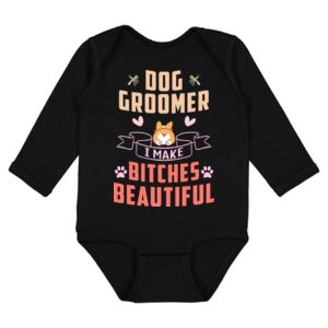 Infant Fine Jersey Long Sleeve Bodysuit Thumbnail
