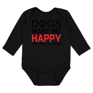 Infant Fine Jersey Long Sleeve Bodysuit Thumbnail