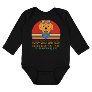 Infant Fine Jersey Long Sleeve Bodysuit Thumbnail