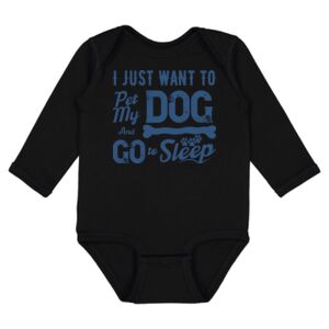 Infant Fine Jersey Long Sleeve Bodysuit Thumbnail