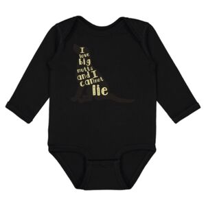 Infant Fine Jersey Long Sleeve Bodysuit Thumbnail