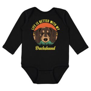 Infant Fine Jersey Long Sleeve Bodysuit Thumbnail