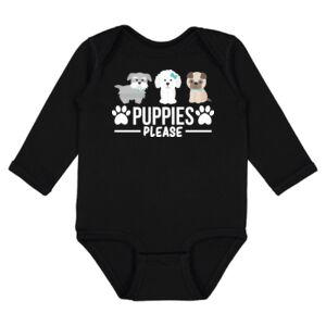 Infant Fine Jersey Long Sleeve Bodysuit Thumbnail