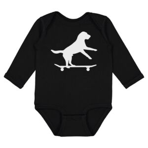 Infant Fine Jersey Long Sleeve Bodysuit Thumbnail
