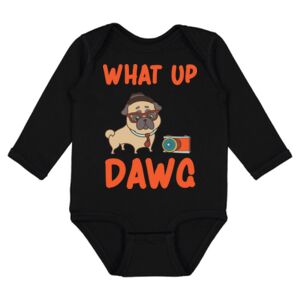 Infant Fine Jersey Long Sleeve Bodysuit Thumbnail