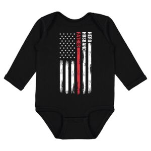 Infant Fine Jersey Long Sleeve Bodysuit Thumbnail