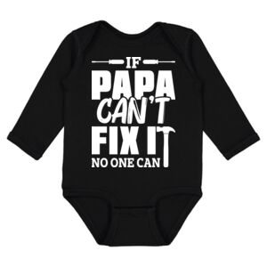 Infant Fine Jersey Long Sleeve Bodysuit Thumbnail